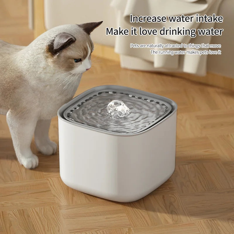Silent Flow Cat Fountain