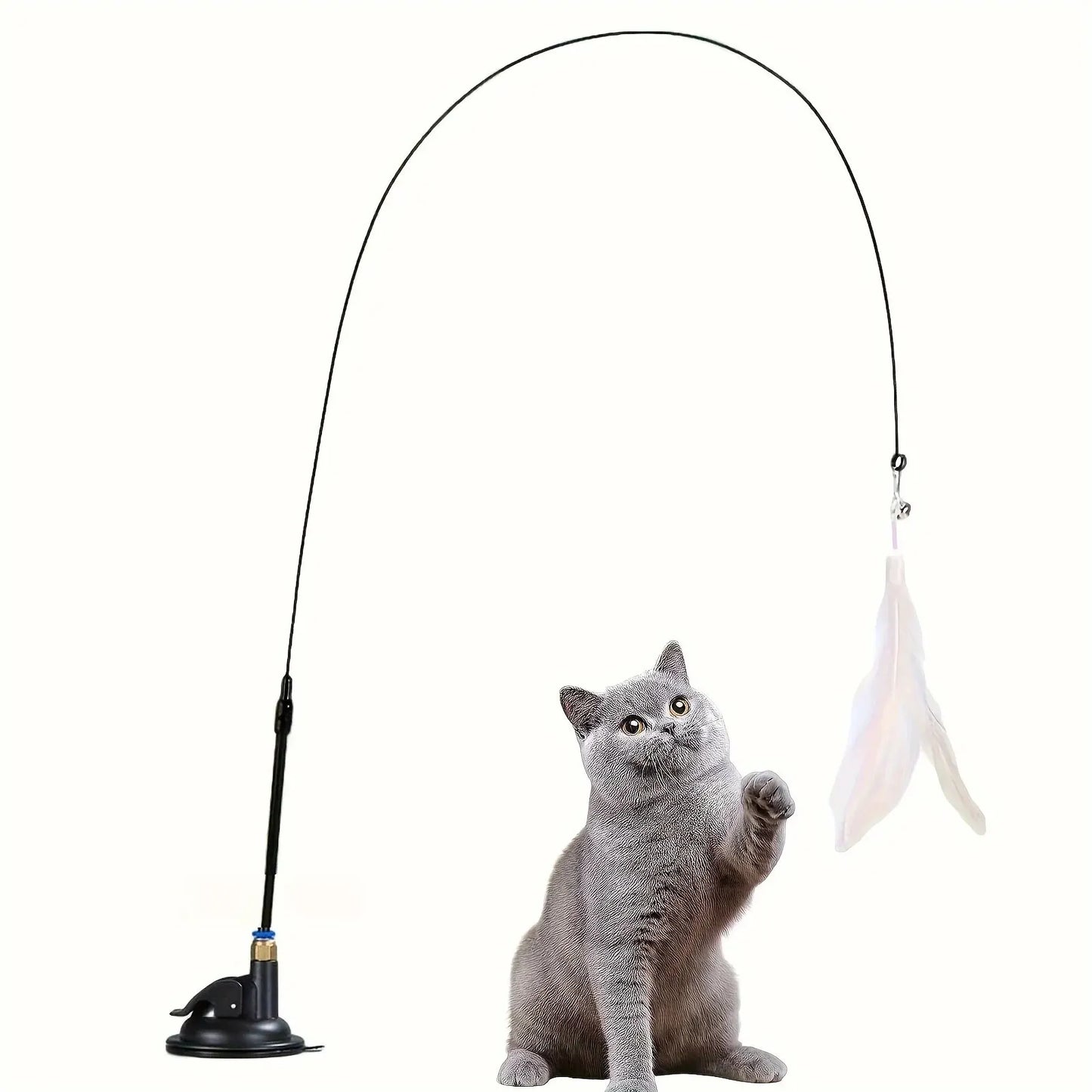 Feather Wand Cat Toy
