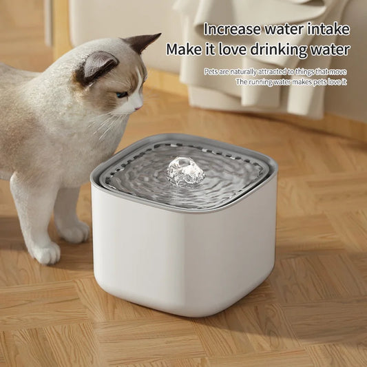 Silent Flow Cat Fountain