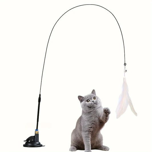 Feather Wand Cat Toy