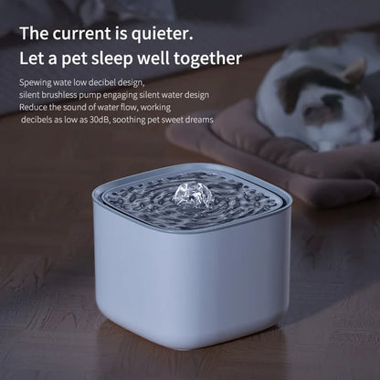 Silent Flow Cat Fountain